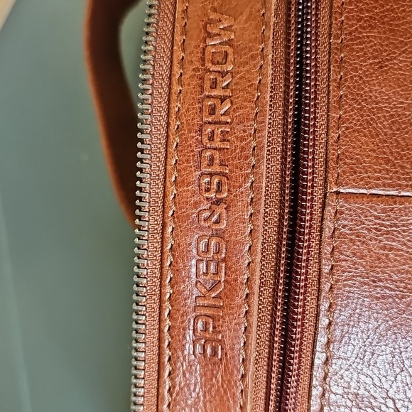 Brown Genuin Leather Leather Waist Unesex Bag. Lots of Pockets. - Picture 7 of 10